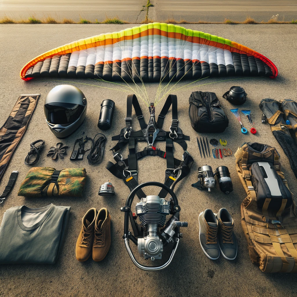équipements paramoteur